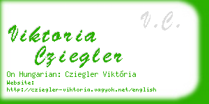 viktoria cziegler business card
